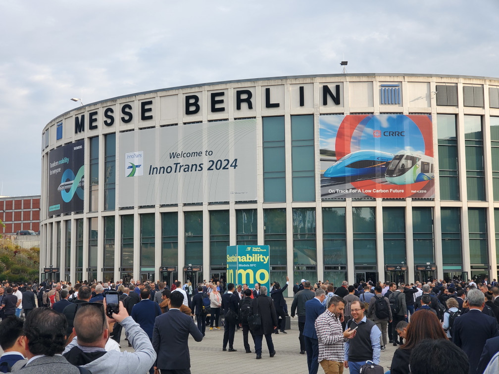 South entrance to the Messe Berlin